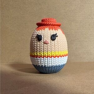 Disney Colorful Knit Egg with Hat Decor